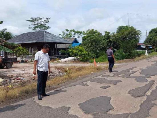 DPRD Kalteng Minta Perbaikan Ruas Jalan Sampit-Samuda Diawasi