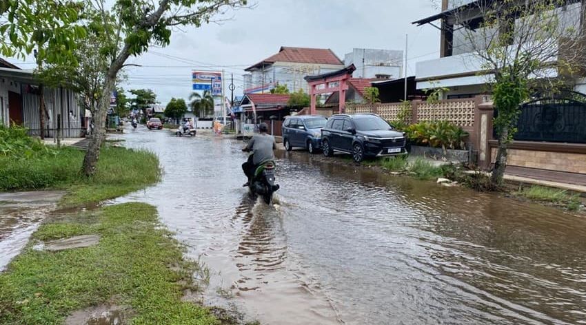Hujan Deras di Sampit, Puluhan Rumah dan Fasilitas Umum Terendam