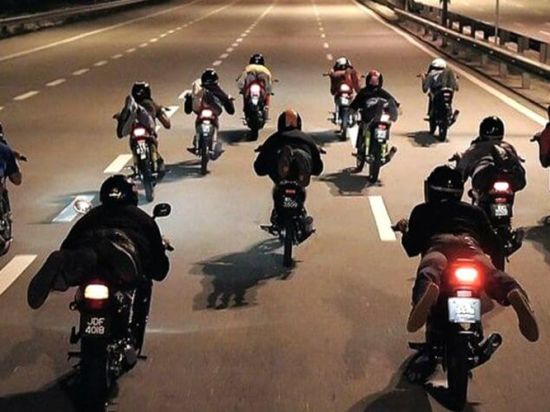 Bundaran Besar Tempat Favorit Balapan Liar di Palangka Raya