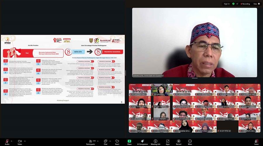 Header Staf Ahli Gubernur Kalteng Tekankan Nilai Huma Betang dan Arah Pembangunan dalam Ceramah MTSL