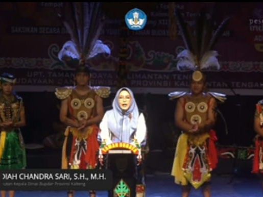 Kadis Budpar Kalteng : Gelar Seni Budaya Kembalikan Rasa Cinta Budaya Kepada Generasi Penerus