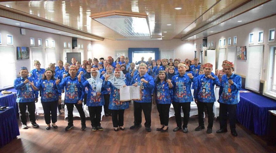 Header Dislutkan Kalteng Teguhkan Komitmen BerAKHLAK, Perkuat Budaya Kerja ASN