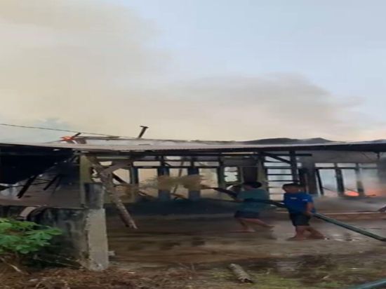 Rumah di Jalan Keranggan Ludes Terbakar, Diduga Akibat Sambaran Petir