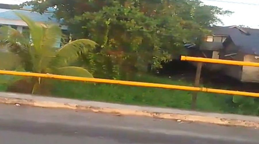 Header Besi Pengaman Jembatan di Baamang, Kotim Hilang, Warga Resah