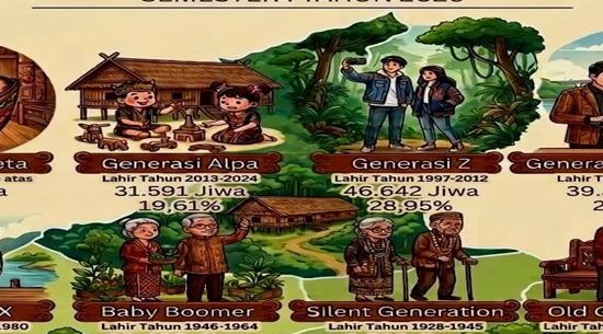 Generasi Z Berjumlah 46.642 Jiwa, Jadi Modal Pembangunan