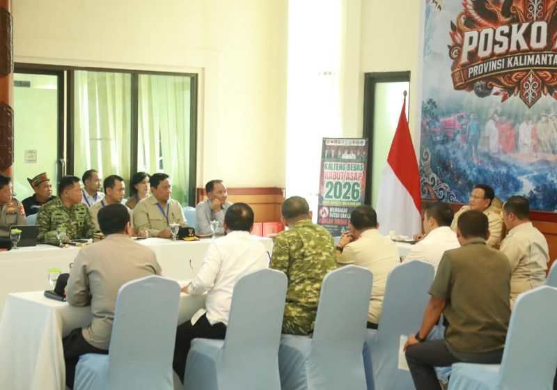 Header Gubernur Kalteng Laporkan Penanganan Karhutla ke Presiden Serta  Minta Dukungan Dana Pemerintah Pusat