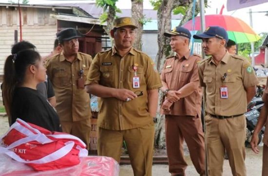 Pjs Bupati Kotim Minta PLN Evaluasi Jaringan Listrik Tua, Cegah Kebakaran
