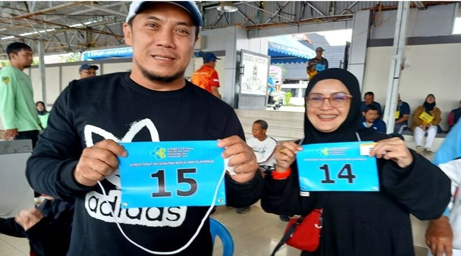 Header Beri Teladan, Parmana Setiawan Turut Jalani Tes Kebugaran Haji 2026