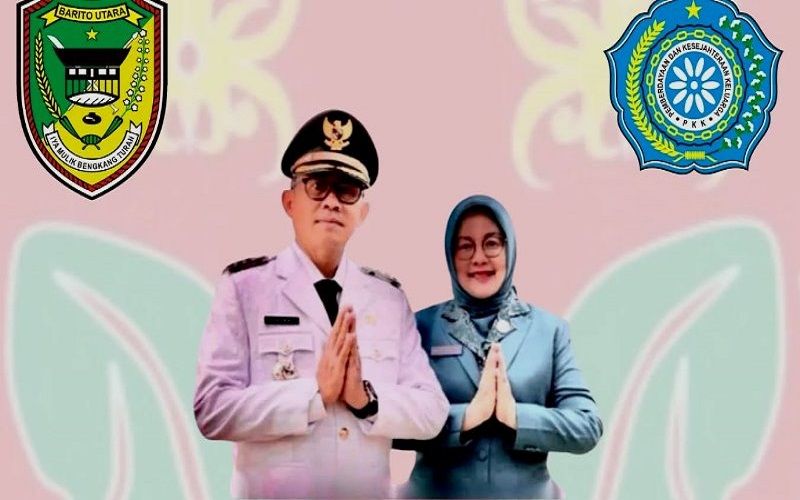 Header Pj Bupati Indra Gunawan dan Melly Novita Pamit, Sampaikan Terima Kasih dan Doa untuk Barito Utara