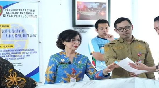 Tinjau OPD, Pj Sekda Kalteng Dorong Disiplin ASN dan Efektivitas WFO/WFH