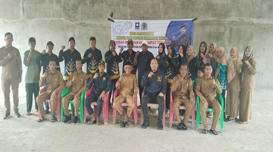 Header Tommy Irawan Diran Reses ke Pulang Pisau, Ini Aspirasi Warga