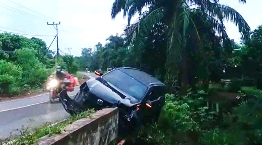 Kadishut Kalteng Alami Laka Tunggal di Cempaga