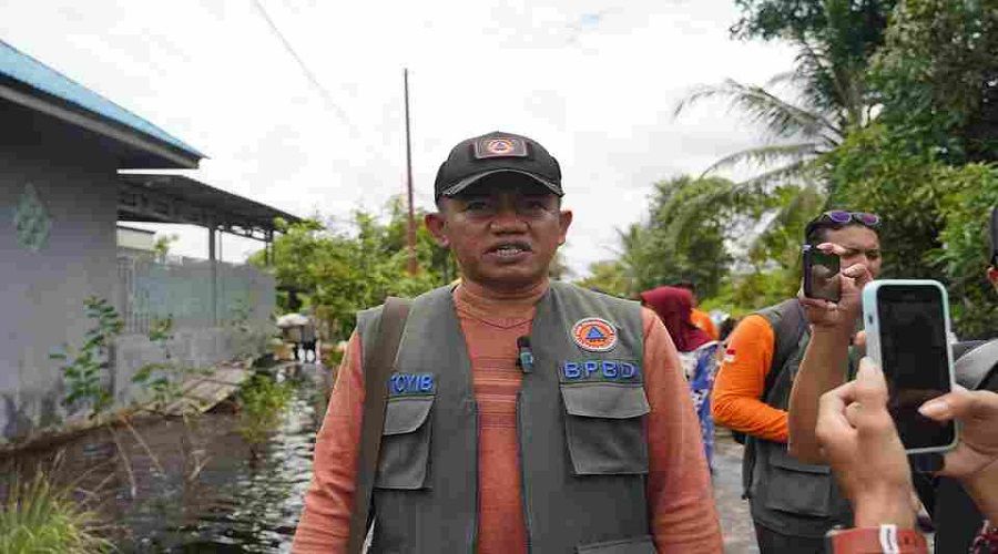 Header Kalaksa BPBD Kalteng Dampingi Ketua TP-PKK Kalteng Tinjau Lokasi Banjir di Palangka Raya