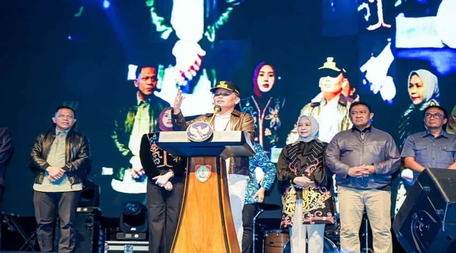 Header Gubernur Kalteng Launching Kalender Hari Jadi Ke-69