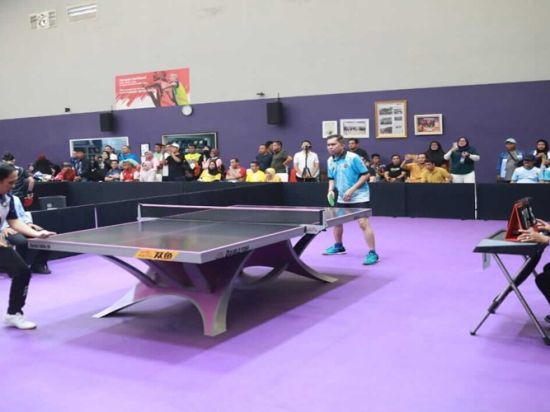 Tenis Meja Kalteng Persembahkan Dua Perunggu di PORNAS 2025