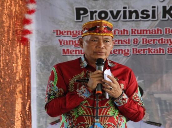 Mewakili Gubernur Kalteng Sahli Yuas Elko Hadiri Pembukaan HUT ASBADATA Kalteng Ke-8 Tahun 2025