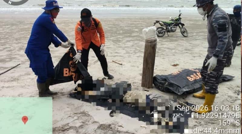 Tim SAR Gabungan Evakuasi Tiga Jenazah Diduga Korban KM Virgo Transport 8 di Seruyan