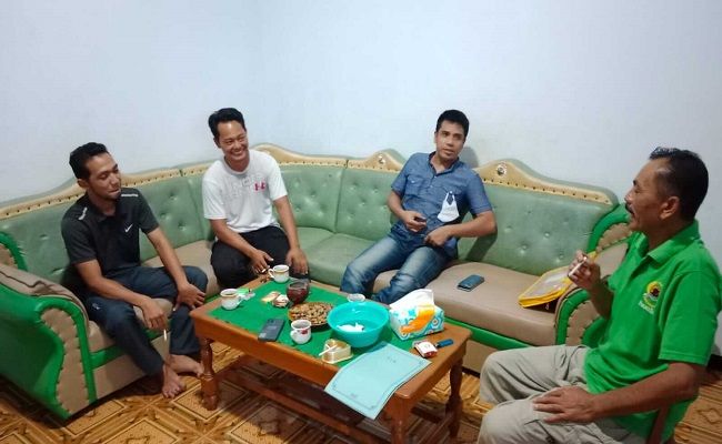 Header Sat Intelkam Polres Seruyan Silaturahmi Dengan Tokoh Masyarakat Desa Suka Maju