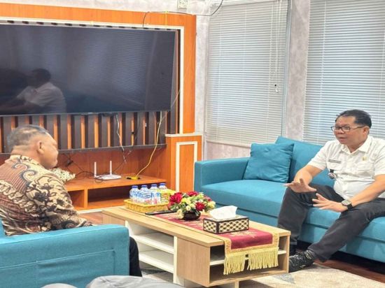 Kepala Dislutkan Kalteng Terima Kunjungan Wakil Bupati Sukamara, Sinergikan Program Kelautan dan Perikanan