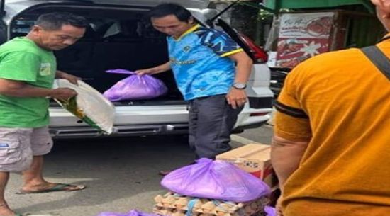 Ringankan Beban Warga, Patih Herman Serahkan Bantuan Korban Kebakaran