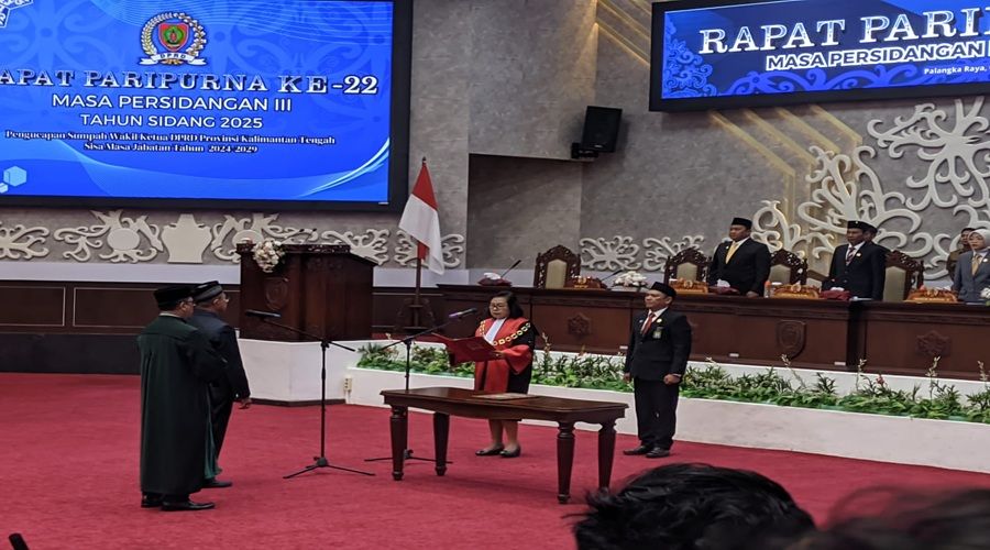 Header Gantikan Jimmy Carter, Junaidi Resmi Jadi Wakil Ketua III DPRD Kalteng