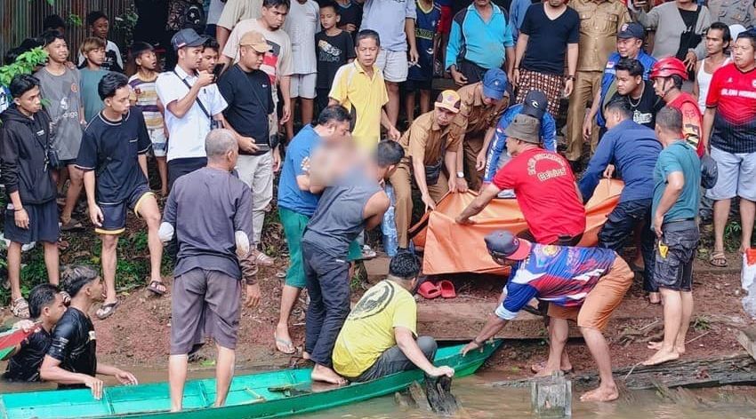 Remaja Hilang di Sungai Parenggean Ditemukan Meninggal 