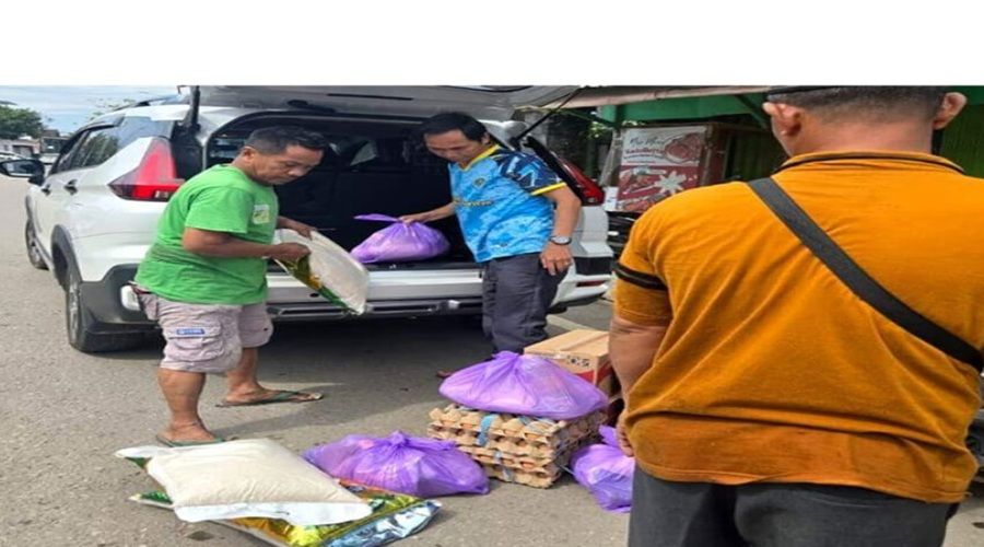 Header Ringankan Beban Warga, Patih Herman Serahkan Bantuan Korban Kebakaran