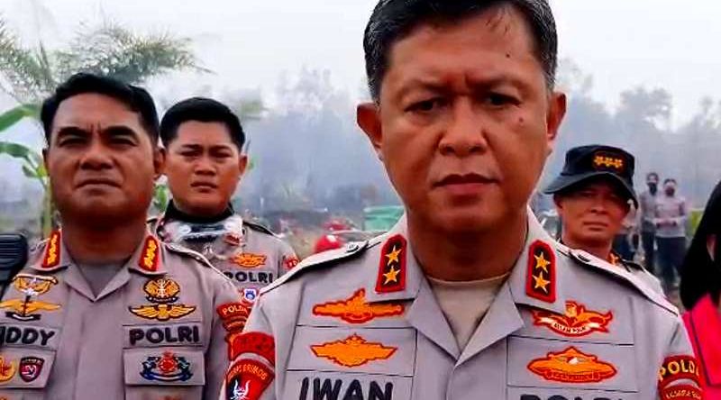 Usut Kasus Karhutla Kalteng, Polda Tangani 58 Perkara dan Dalami Keterlibatan Korporasi