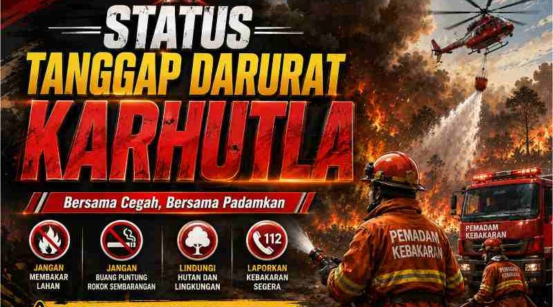 Status Tanggap Darurat Karhutla di Palangka Raya Diperpanjang hingga 8 September