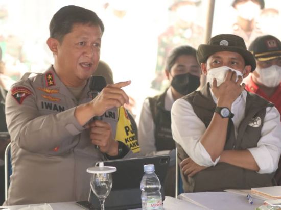 Menteri Kehutanan-Kepala BNPB Kumpulkan Forkopimda Kalteng Bahas Karhutla di Tumbang Nusa
