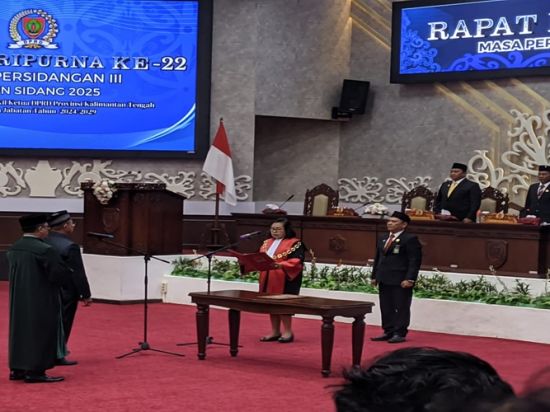 Gantikan Jimmy Carter, Junaidi Resmi Jadi Wakil Ketua III DPRD Kalteng