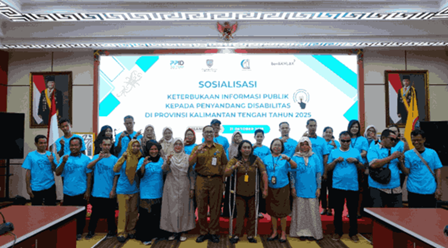 Header Pemprov Kalteng Dorong Inklusi Informasi Publik bagi Penyandang Disabilitas