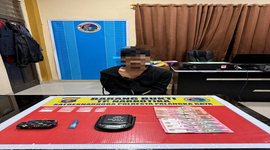Header Polisi Bekuk Pengedar Sabu di Gang Jingah