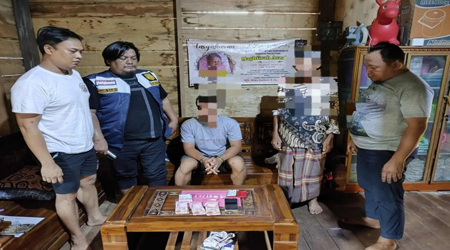 Header BNNP Kalteng Gerebek Tiga Kabupaten, Empat Pengedar dan Ratusan Paket Sabu Diamankan