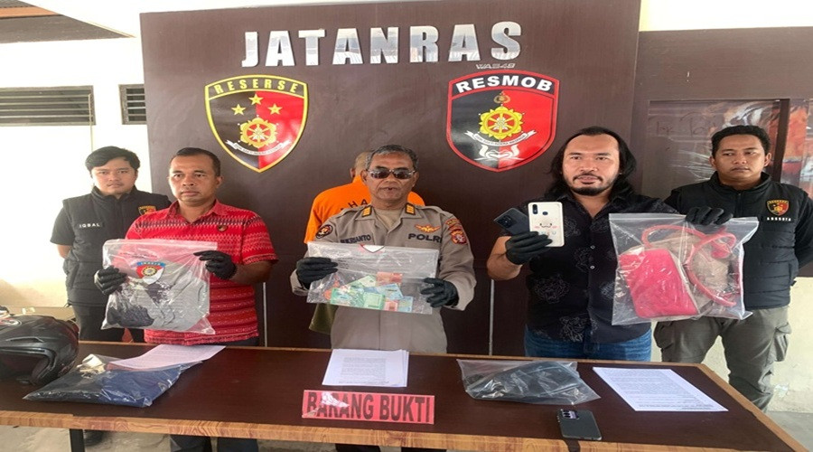 Header Rampok Kios BRI Link  Rajawali Ditangkap, Mengaku Untuk Nebus Motor Gadaian
