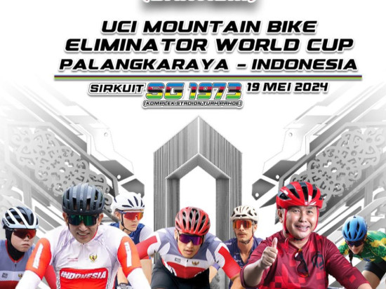 Persiapan UCI MTB Eliminator World Cup 2024 di Palangka Raya  Terus Digenjot