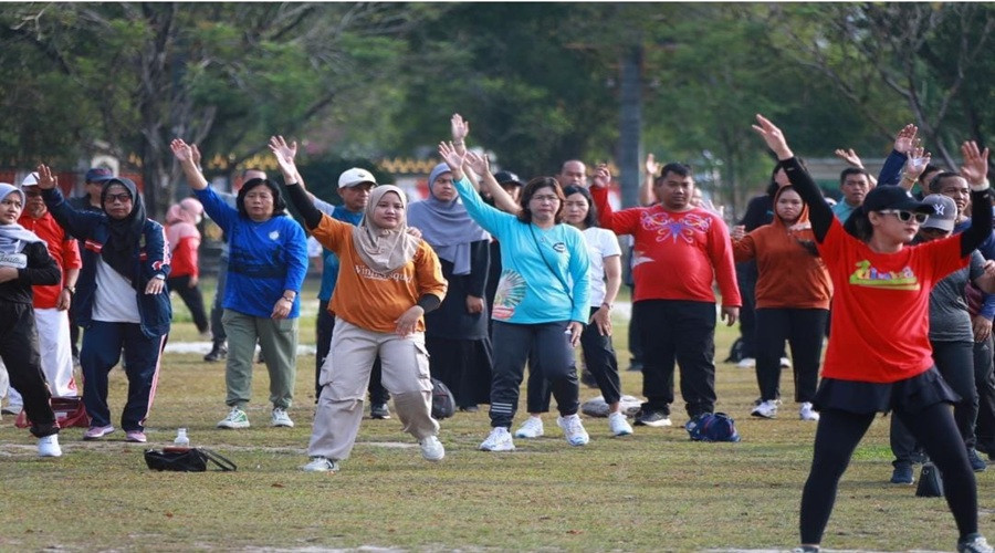 Pemprov Kalteng Ajak ASN Budayakan Olahraga Lewat Senam Pagi Bersama