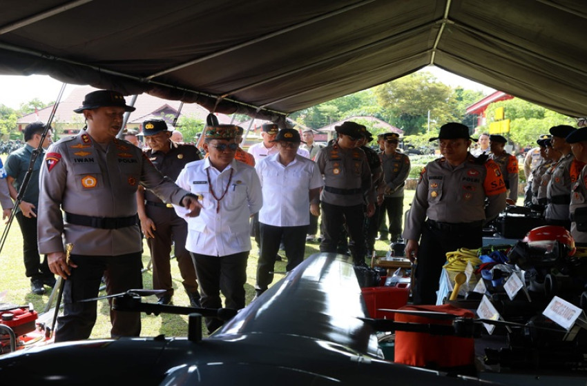 Header Polda Kalteng Siapkan 2.850 Personil Antisipasi  Situasi Tanggap Darurat Bencana