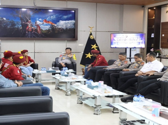 Dialog dengan dengan Mahasiswa, Polda Kalteng Jelaskan Konflik Agraria di Seruyan